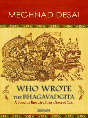 cover image of Who Wrote the Bhagavadgita